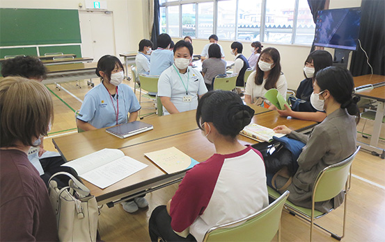 令和7年第2回オープンキャンパス：在校生スタッフとの懇親会